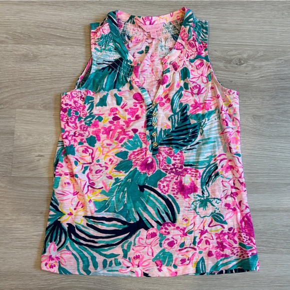 Lilly Pulitzer Women’s Essie Tank Top - XXS - Picture 1 of 6